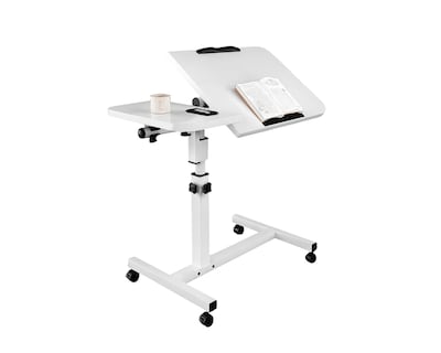 Foto 3 | Foto 3 | Mesa Para Laptop 60×40 Cm Con Altura Ajustable 60–95 Cm Escritorio Con Ruedas Con Bloqueo Ideal Para Cama Bluelander