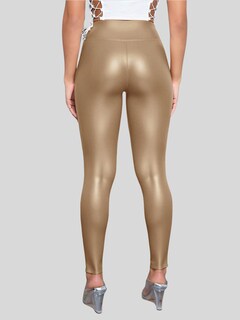 Foto 3 | Foto 3 | Legging Casual Lic-0105 Beige para Mujer
