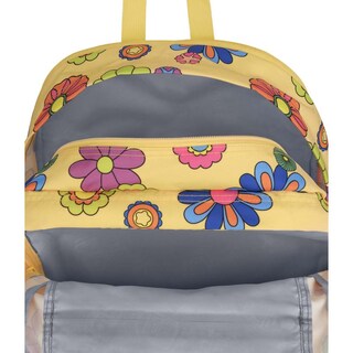 Foto 7 | Foto 7 | Mochila Jansport Big Student Power To The Flower Js0a47jkgi1 Amarillo Amarillo