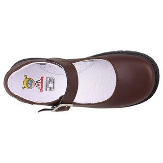 Foto 4 | Foto 4 | Zapato Escolar Para Niña Dominiq Modelo 1462 Café Con Hebilla