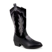 Botas Vaquera Dominiq 21151 Negras para Mujer