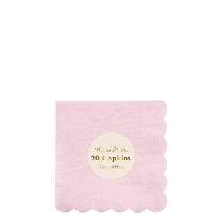 Foto 2 | Foto 2 | Servilletas De Papel Desechables Meri Meri Paquete De 20 Color Rosa 13 Cm - Venta Internacional.