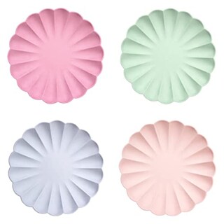 Foto 1 | Foto 1 | Platos De Bambú Compostables Meri Meri Juego Grande De 4 - Venta Internacional.