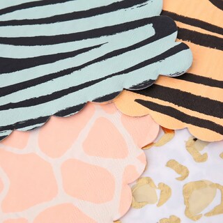 Foto 2 | Foto 2 | Servilletas Meri Meri Safari Con Estampado Animal 16 Unidades 16 5 Cm - Venta Internacional.