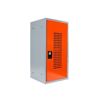Foto 1 | Foto 1 | Locker Metálico Alvek 1 Puerta Naranja Candado Oficina Casa
