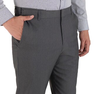 Foto 3 | Foto 3 | Pantalón De Vestir Yale Sin Pinzas Regular Fit Cintura Ajustable 0342 Gris