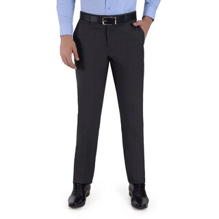Foto 1 | Foto 1 | Pantalón De Vestir Yale Sin Pinzas Regular Fit 0342 Gris
