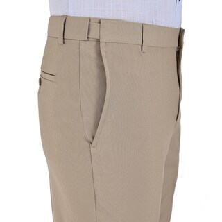 Foto 3 | Foto 3 | Pantalón De Vestir Yale Sin Pinzas Regular Fit Cintura Ajustable 0342 Kaki