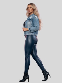 Foto 4 | Foto 4 | Leggings Vinipiel para Mujer