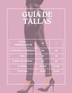 Foto 6 | Foto 6 | Leggings Vinipiel para Mujer