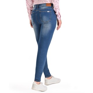 Foto 2 | Foto 2 | Jeans Supply Company De Mezclilla Skinny Azul Pumbago