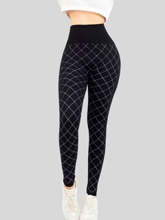 Foto 6 | Foto 6 | Legging De Dama Stretch Mallas Deportivas Lic-0206 Negro Mallones De Mujer