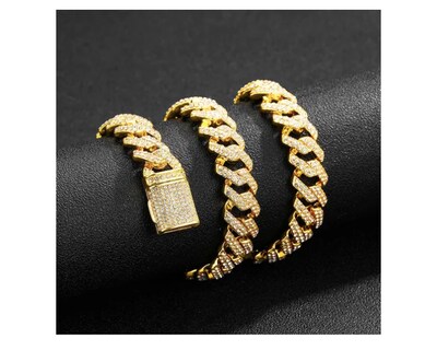Foto 2 | Foto 2 | Cadenas Xtellar Y Brazalete Cubana De Hip Hop