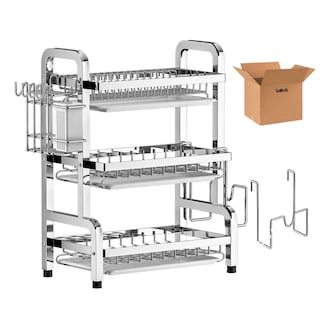 Foto 1 | Foto 1 | ''escurridor De Trastes Fregadero 3 Niveles Aceros Inoxidables Plteado ''