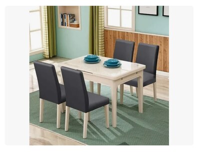 Foto 3 | Foto 3 | 8 Fundas Lisas Elásticas Protectoras Para Silla De Comedor