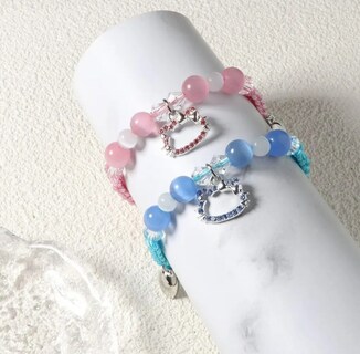 Foto 3 | Foto 3 | Xtellar Pulsera Magnética De Pareja Con Dibujos Animados - Regalo Perfecto Para Unir Distancias