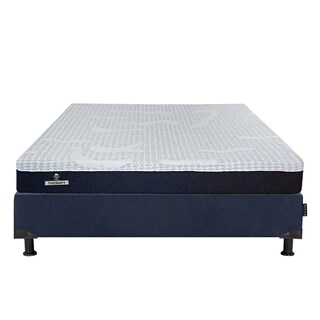Foto 2 | Foto 2 | Colchón En Caja Spring Air Therapy Queen Size + Box Dicasa + Almohada Royal Twin + Sábanas Royal