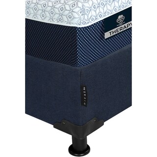 Foto 4 | Foto 4 | Colchón En Caja Spring Air Therapy Queen Size + Box Dicasa + Almohada Royal Twin + Sábanas Royal
