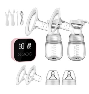 Foto 1 | Foto 1 | ''extractor Leche Eléctrico Doble Lactancia Saca Tira De Leche Risa 2 Pz ''