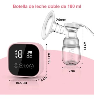 Foto 2 | Foto 2 | ''extractor Leche Eléctrico Doble Lactancia Saca Tira De Leche Risa 2 Pz ''