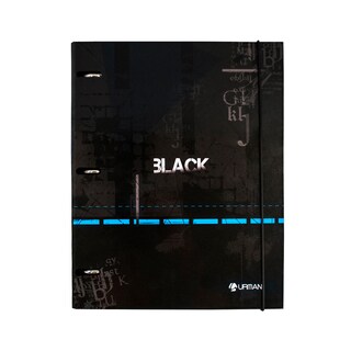 Foto 1 | Foto 1 | Carpeta Profesional Pasta Dura Black Iv Raya 120hojas