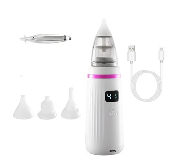 Foto 1 | Foto 1 | Aspirador Nasal Bebe Electrico Blanco Con Rosa