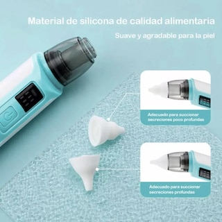 Foto 3 | Foto 3 | ''aspirador Nasal Para Bebés Eléctrico Limpiador Cavidad Nasal Blanco Con Azul ''