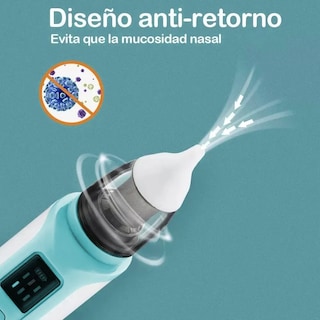 Foto 4 | Foto 4 | ''aspirador Nasal Para Bebés Eléctrico Limpiador Cavidad Nasal Blanco Con Azul ''