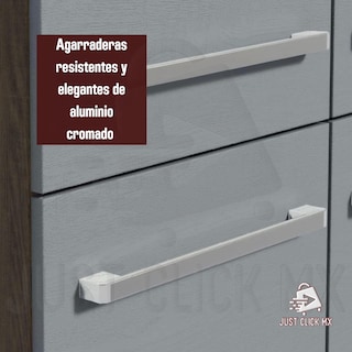 Foto 6 | Foto 6 | Cocina Integral Completa Modular Madesa Emilly Color Gris Y Marrón