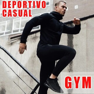Foto 2 | Foto 2 | Pants Deportivo Talla M Eo Safe Imports Esi-21846 Negro