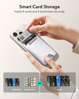 Foto 2 | Foto 2 | Cartera Magnética Esr Para Iphone Magsafe 17/16/15/14/13/12 Blanca - Venta Internacional.