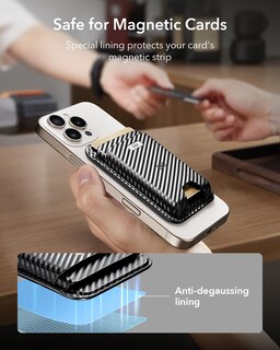 Foto 7 | Foto 7 | Magsafe Wallet Esr Con Función Find My Para Iphone - Venta Internacional.