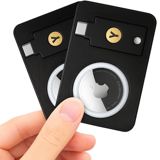 Foto 1 | Foto 1 | Tarjetero Yubikey 5c Nfc Con Ranura Airtag Antipérdida Paquete De 2 - Venta Internacional.