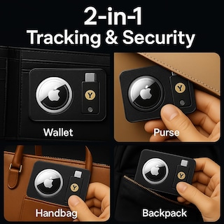 Foto 2 | Foto 2 | Tarjetero Yubikey 5c Nfc Con Ranura Airtag Antipérdida Paquete De 2 - Venta Internacional.