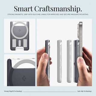 Foto 5 | Foto 5 | Tarjetero Wallet Spigen Classic C1 Graphite Magsafe - Venta Internacional.