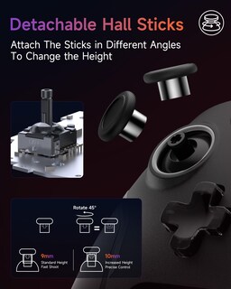 Foto 4 | Foto 4 | Controlador De Juegos Inalámbrico Easysmx X20 Rgb Giroscopio De 6 Ejes - Venta Internacional.