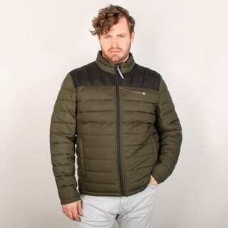 Foto 1 | Foto 1 | Chamarra Greenlander Para Hombre Doble Vista Térmica Ligera Tallas Extras Verde Oscuro