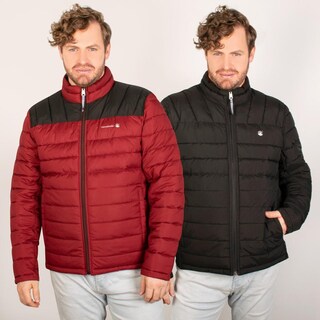 Foto 8 | Foto 8 | Chamarra Greenlander Para Hombre Doble Vista Térmica Ligera Tallas Extras Vino