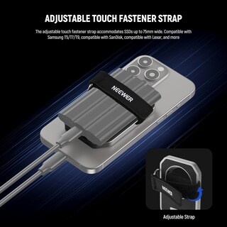 Foto 4 | Foto 4 | Soporte Ssd Neewer Magnético Con Cierre Táctil Para Iphone Y Ssd - Venta Internacional.