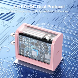 Foto 2 | Foto 2 | Cargador Usb C Vanovei De 20 W Paquete De 3 Con Cables De 6 Pies Rosa - Venta Internacional.