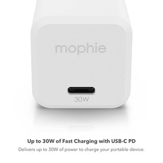 Foto 5 | Foto 5 | Cargador Mophie Speedport 30 Usb-c 30w Para Macbook Pro 13 - Blanco - Venta Internacional.