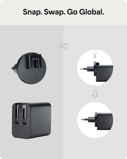Foto 4 | Foto 4 | Cargador Mophie Speedport 40 Travel Usb-c Gan De 40 W Con Adaptadores - Venta Internacional.