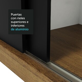 Foto 8 | Foto 8 | Ropero Closet Madesa Mônaco 3 Puertas 2 Espejos Mn 3