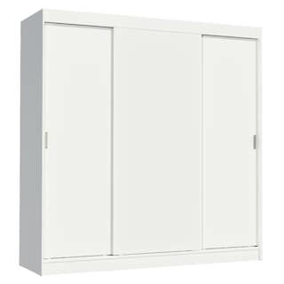 Foto 1 | Foto 1 | Ropero Closet Madesa Reno 3 Puertas Corredizas Blanco 2
