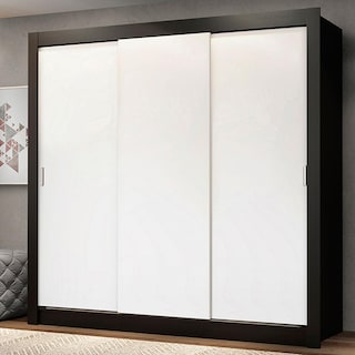 Foto 1 | Foto 1 | Ropero Closet Madesa Mônaco 3 Puertas Corredizas Nb