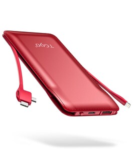 Foto 1 | Foto 1 | Cargador Portátil Tg90° Banco De Energía De 10000 Mah Con 3 Cables - Venta Internacional.