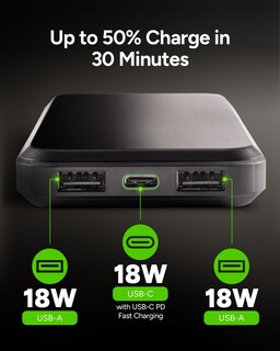 Foto 3 | Foto 3 | Power Bank Mophie Powerstation Prime10 Usb-c Pd De 10.000 Mah - Venta Internacional.