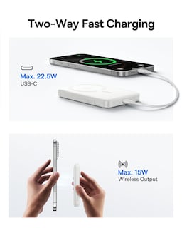 Foto 4 | Foto 4 | Cargador Portátil Baseus Magsafe De 15 W Batería Externa Inalámbrica De 10000 Mah - Venta Internacional.