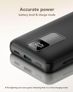 Foto 4 | Foto 4 | Power Bank Charmast C2046s 20000 Mah Con Enchufe De Pared De 20 W Pd - Venta Internacional.