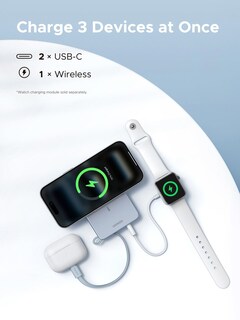 Foto 5 | Foto 5 | Power Bank Ugreen Magflow De 10.000 Mah Con Carga Inalámbrica Qi2 De 25 W - Venta Internacional.